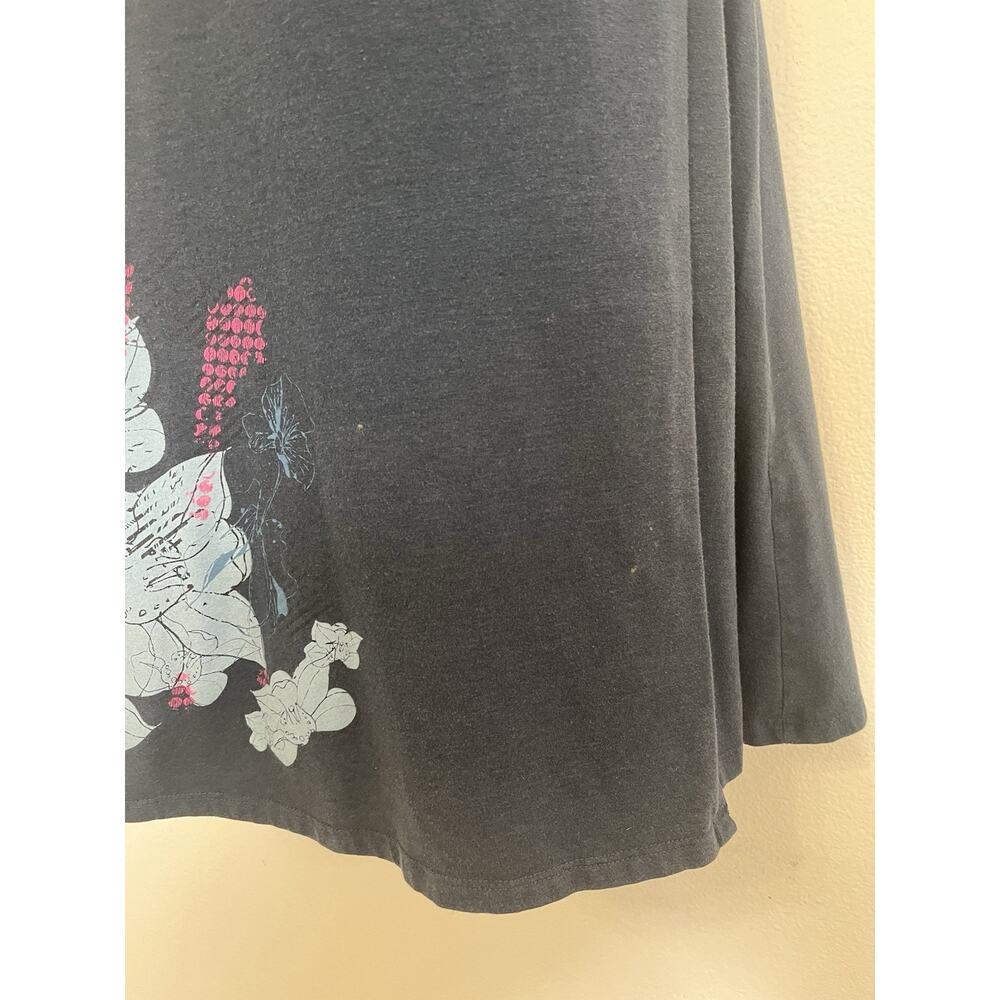 THE NORTH FACE Womens Kayla Wrap Dress Navy Blue Floral AHYY Short Sleeve Small - Picture 3 of 10